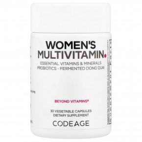 Codeage, мультивитамины для женщин, 30 растительных капсул - описание | фото