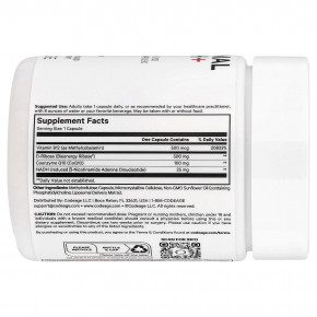 Codeage, Sport, Liposomal NADH+, липосомальный НАД, 60 растительных капсул в Москве - eco-herb.ru | фото