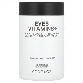 Codeage, Eyes Vitamins +, 120 растительных капсул - описание | фото