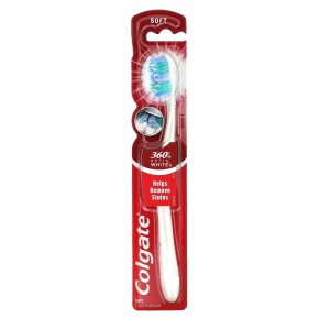 Colgate, 360 Optic White, Soft, 1 Toothbrush в Москве - eco-herb.ru | фото