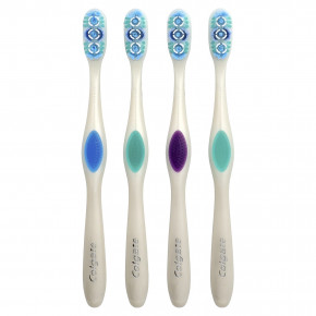 Colgate, 360 отбеливающие зубные щетки, мягкие, 4 шт. в Москве - eco-herb.ru | изображение Colgate, 360 отбеливающие зубные щетки, мягкие, 4 шт. в Москве - eco-herb.ru | фото