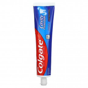 Colgate, Cavity Protection, зубная паста с фтором, предотвращающая кариес, Great Regular, 226 г (8 унций) - описание | фото