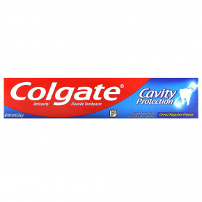 Colgate, Cavity Protection, зубная паста с фтором, предотвращающая кариес, Great Regular, 226 г (8 унций) в Москве - eco-herb.ru | фото