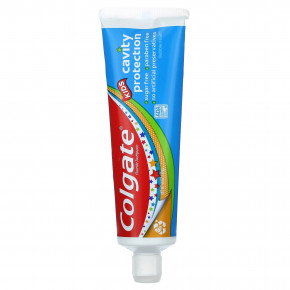 Colgate, Kids, фторсодержащая зубная паста для детей, пузырьки с фруктами, 130 г (4,6 унции) (Товар снят с продажи) в Москве - eco-herb.ru | фото