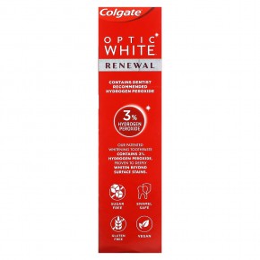 Colgate, Обновляющая зубная паста Optic White, 85 г (3,0 унции) в Москве - eco-herb.ru | фото