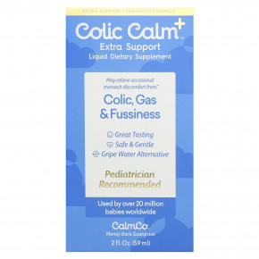 Colic Calm, Colic, Gas & Fussiness, Extra Support, 2 fl oz (59 ml) в Москве - eco-herb.ru | фото