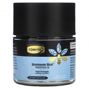 Comvita, Immune Bee Propolis, PFL30, 30 Veg Capsules в Москве - eco-herb.ru | фото