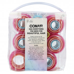 Conair, Self Grip Rollers ™, для объемных локонов, 31 шт. в Москве - eco-herb.ru | фото
