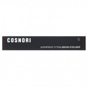 Cosnori, Superproof Fitting Brush Eyeliner, коричневая подводка, 0,6 г (0,02 жидк. унц.) в Москве - eco-herb.ru | фото