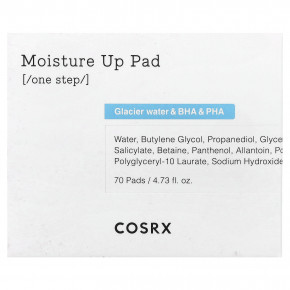 CosRx, One Step Moisture Up Pad, 70 Pads, 4.73 fl oz (140 ml) в Москве - eco-herb.ru | изображение CosRx, One Step Moisture Up Pad, 70 Pads, 4.73 fl oz (140 ml) в Москве - eco-herb.ru | фото