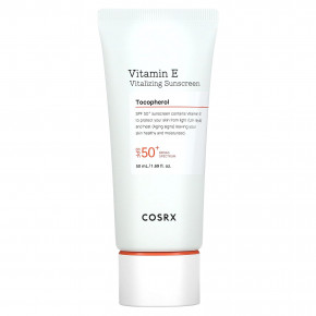 CosRx, Vitamin E, Vitalizing Sunscreen, SPF 50+, 1.69 fl oz (50 ml) в Москве - eco-herb.ru | фото