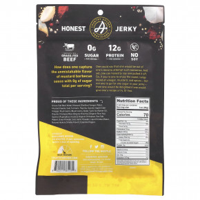 Country Archer Jerky, вяленая говядина от коров травяного откорма, горчица для барбекю, 56 г (2 унции) в Москве - eco-herb.ru | фото