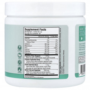 Country Farms, Refreshers, суперзелень и электролиты, со вкусом мятного и мохито, 198 г (6,98 унции) в Москве - eco-herb.ru | фото