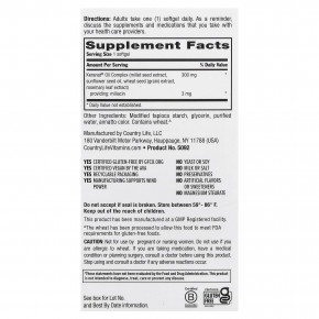 Country Life, Maxi-Hair® и Scalp Rescue, клинически подтвержденная эффективность, 30 веганских капсул в Москве - eco-herb.ru | фото