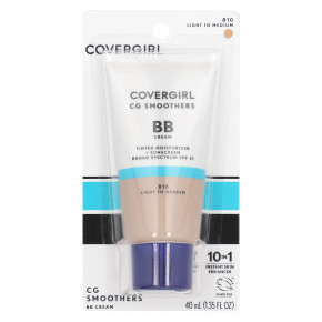 Covergirl, CG Smoothers, BB-крем, SPF 21, оттенок 810 от светлого до среднего, 40 мл (1,35 жидк. унции) в Москве - eco-herb.ru | фото