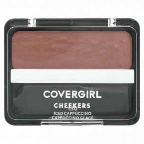 Covergirl, Cheekers Blush, румяна для лица, 130 холодный капучино, 3 г (0,12 унции) - описание