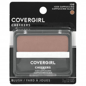 Covergirl, Cheekers Blush, румяна для лица, 130 холодный капучино, 3 г (0,12 унции) в Москве - eco-herb.ru | фото