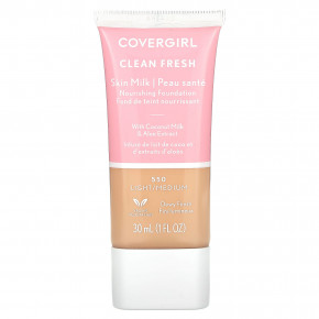 Covergirl, Clean Fresh, питательный тональный крем для кожи, тон 550 светлый/средний, 30 мл (1 жидк. унция) - описание