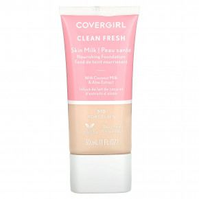 Covergirl, Clean Fresh, Skin Milk, питательный тональный крем, 510 фарфоровый, 30 мл (1 жидк. унция) - описание