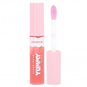 Covergirl, Clean Fresh Yummy, блеск для губ, 500 Havana Good Time, 10 мл (0,33 жидк. унции) - описание