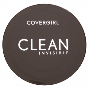 Covergirl, Clean Invisive, рассыпчатая пудра, оттенок 105 полупрозрачный светлый, 18 г (0,63 унции) - описание | фото