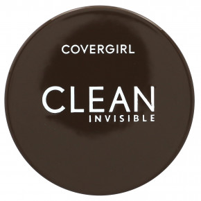 Covergirl, Clean Invisive, рассыпчатая пудра, оттенок 110 полупрозрачный светлый, 18 г (0,63 унции) - описание