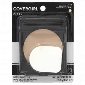 Covergirl, Clean, тональная пудра, оттенок 510, слоновая кость, 11,5 г (0,41 унции) в Москве - eco-herb.ru | фото