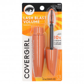 Covergirl, Lash Blast, тушь для ресниц, объем, оттенок 800 очень черный, 13,1 мл (0,44 жидк. унции) в Москве - eco-herb.ru | фото