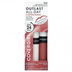 Covergirl, Outlast All-Day, Lip Color, Custom Nudes, 960 Universal Nude, набор из 2 предметов в Москве - eco-herb.ru | фото