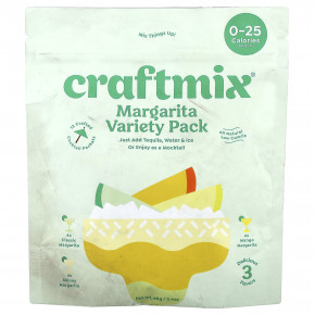 Craftmix, Margarita, ассорти вкусов, 12 пакетиков по 68 г (2,4 унции) в Москве - eco-herb.ru | изображение Craftmix, Margarita, ассорти вкусов, 12 пакетиков по 68 г (2,4 унции) в Москве - eco-herb.ru | фото