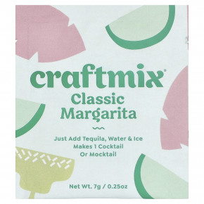 Craftmix, Пакетики для коктейлей, классическая маргарита, 12 пакетиков, 84 г (2,96 унции) в Москве - eco-herb.ru | фото