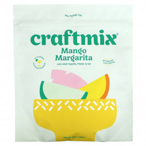 Craftmix, Пакетики для коктейлей, манго и маргарита, 12 пакетиков, 84 г (2,96 унции) - описание