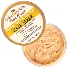 Creme Of Nature, Pure Honey, увлажняющая и укрепляющая маска для волос, 326 г (11,5 унции) в Москве - eco-herb.ru | фото