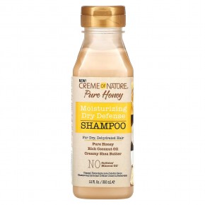 Creme Of Nature, Pure Honey, увлажняющий шампунь для защиты от сухости, для сухих и обезвоженных волос, 355 мл (12 жидк. Унций) в Москве - eco-herb.ru | фото