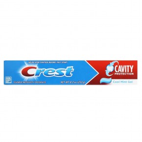 Crest, Cavity Protection, Fluoride Toothpaste, Cool Mint Gel, 8.2 oz (232 g) в Москве - eco-herb.ru | фото