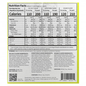 Crisp Power, протеиновые крендели, ассорти, 6 упаковок по 50 г (1,75 унции) в Москве - eco-herb.ru | фото