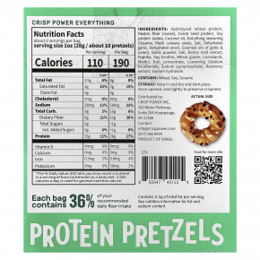 Crisp Power, Протеиновые крендели, все, 6 пакетиков по 50 г (1,75 унции) в Москве - eco-herb.ru | изображение Crisp Power, Протеиновые крендели, все, 6 пакетиков по 50 г (1,75 унции) в Москве - eco-herb.ru | фото