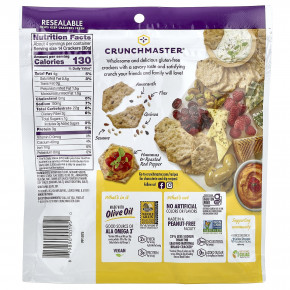 Crunchmaster, Multi-Seed, хрустящие рисовые крекеры, оригинальные, 113 г (4 унции) в Москве - eco-herb.ru | фото