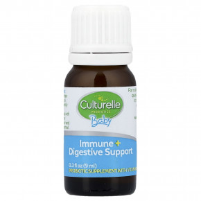 Culturelle, пробиотики для детей, для поддержки иммунной и пищеварительной систем, пробиотики и витамин D, в возрасте 0–12 месяцев, 9 мл (0,3 жидк. унции) в Москве - eco-herb.ru | изображение Culturelle, пробиотики для детей, для поддержки иммунной и пищеварительной систем, пробиотики и витамин D, в возрасте 0–12 месяцев, 9 мл (0,3 жидк. унции) в Москве - eco-herb.ru | фото