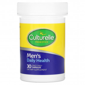 Culturelle, Пробиотики, ежедневное здоровье для мужчин, 10 млрд КОЕ, 30 капсул для приема один раз в день в Москве - eco-herb.ru | фото