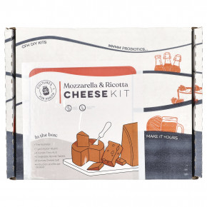 Cultures for Health, сырный набор, моцарелла и рикотта, 1 шт. - описание | фото