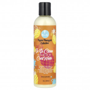Curls, Poppin Pineapple Collection, So So Clean, гель для душа с витамином C, 236 мл (8 унций) в Москве - eco-herb.ru | фото