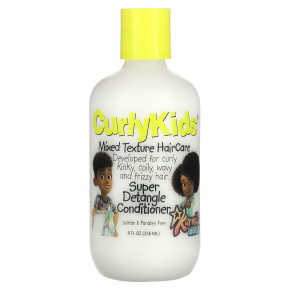 CurlyKids, Кондиционер Super Detangle, 236 мл (8 жидк. унц.) (Товар снят с продажи) в Москве - eco-herb.ru | фото
