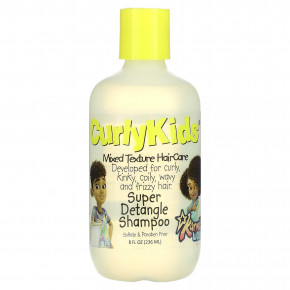 CurlyKids, Шампунь Super Detangle, 236 мл (8 жидк. унц.) (Товар снят с продажи) в Москве - eco-herb.ru | изображение CurlyKids, Шампунь Super Detangle, 236 мл (8 жидк. унц.) (Товар снят с продажи) в Москве - eco-herb.ru | фото