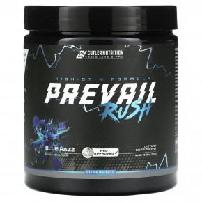 Cutler Nutrition, Prevail Rush, High-Stim Formula, синий цвет, 308 г (10,86 унции) в Москве - eco-herb.ru | фото