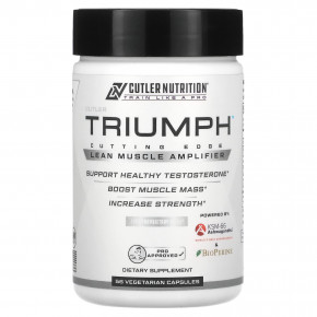 Cutler Nutrition, Triumph, средство для наращивания мышечной массы, 56 вегетарианских капсул в Москве - eco-herb.ru | фото