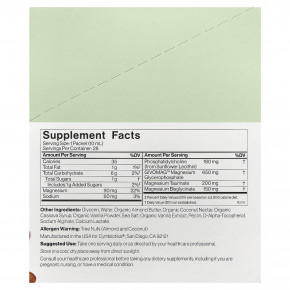 Cymbiotika, липосомальный комплекс магния, ваниль и миндаль, 28 пакетиков в жидкой форме по 10 мл (0,3 жидк. унции) в Москве - eco-herb.ru | изображение Cymbiotika, липосомальный комплекс магния, ваниль и миндаль, 28 пакетиков в жидкой форме по 10 мл (0,3 жидк. унции) в Москве - eco-herb.ru | фото