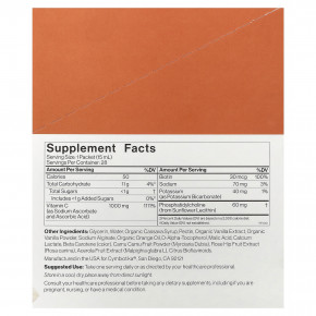 Cymbiotika, липосомальный витамин C, со вкусом апельсина и ванили, 28 пакетиков по 15 мл (0,5 жидк. унции) в Москве - eco-herb.ru | изображение Cymbiotika, липосомальный витамин C, со вкусом апельсина и ванили, 28 пакетиков по 15 мл (0,5 жидк. унции) в Москве - eco-herb.ru | фото