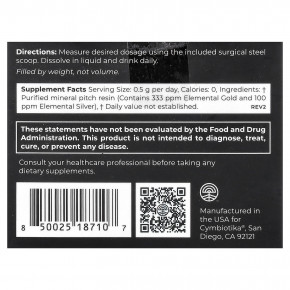 Cymbiotika, Shilajit Live Resin®, 15 г (0,53 унции) в Москве - eco-herb.ru | изображение Cymbiotika, Shilajit Live Resin®, 15 г (0,53 унции) в Москве - eco-herb.ru | фото