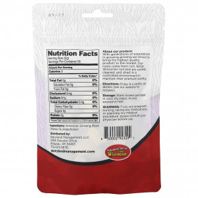 Dairyland Ginseng, американский женьшень, кусочки, 118 мл (4 унции) в Москве - eco-herb.ru | фото